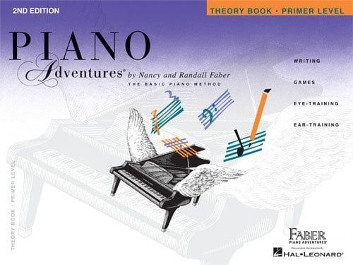 Piano Adventures Primer Level - Theory Book - Faber 2nd Edition