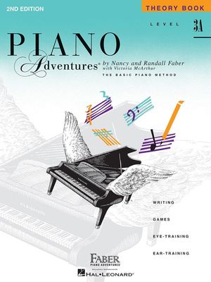 Piano Adventures Level 3A - Theory Book - Faber 2nd Edition