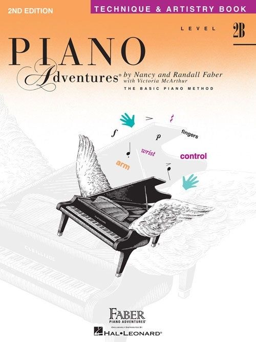 Piano Adventures Level 2B - Technique &amp; Artistry Book - Faber 2nd Edition