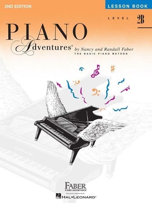 Piano Adventures Level 2B - Lesson Book - Faber 2nd Edition
