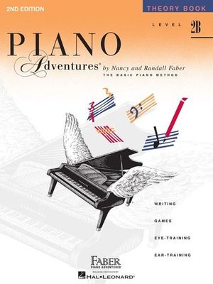 Piano Adventures Level 2B - Theory Book - Faber 2nd Edition