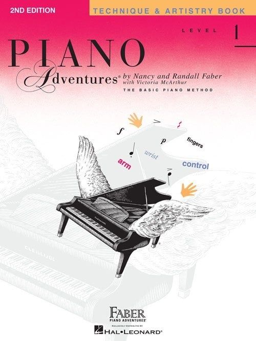 Piano Adventures Level 1 - Technique &amp; Artistry Book - Faber 2nd Edition