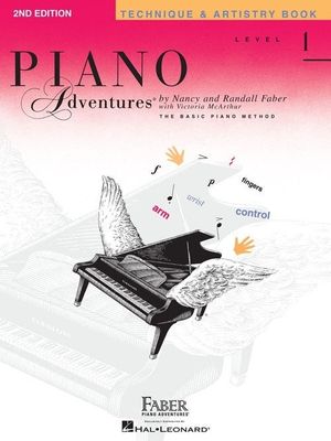 Piano Adventures Level 1 - Technique &amp; Artistry Book - Faber 2nd Edition