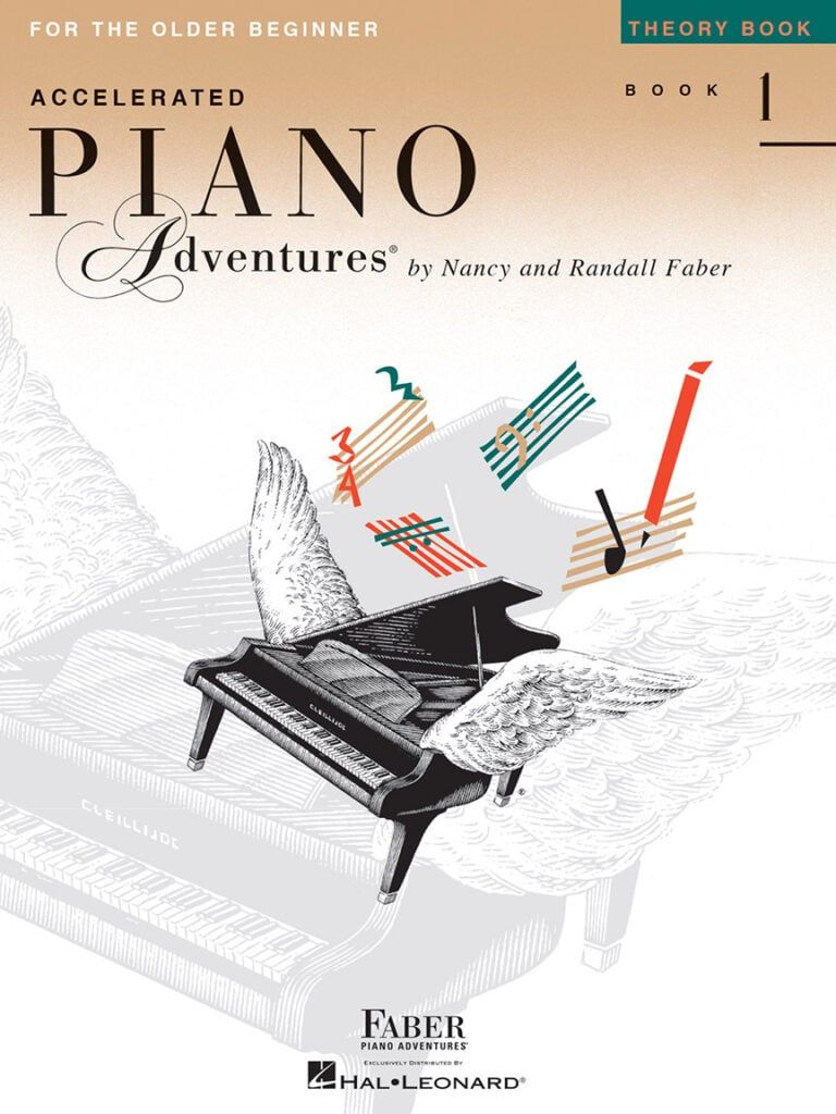 Accelerated Piano Adventures for the Older Beginner Theory - Faber