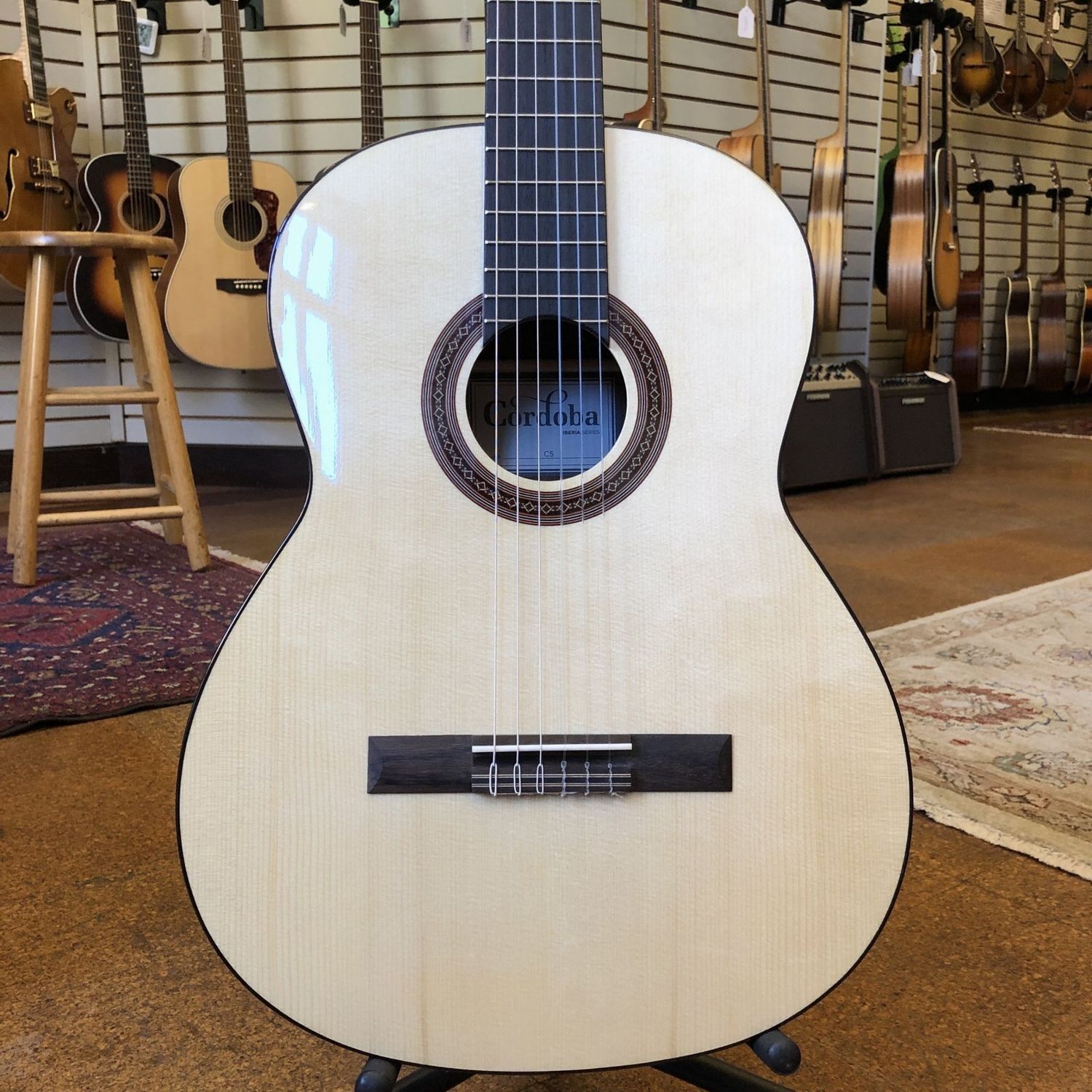 Cordoba C5 SP Spruce Solid Engelmann Spruce Top Classical Acoustic Guitar