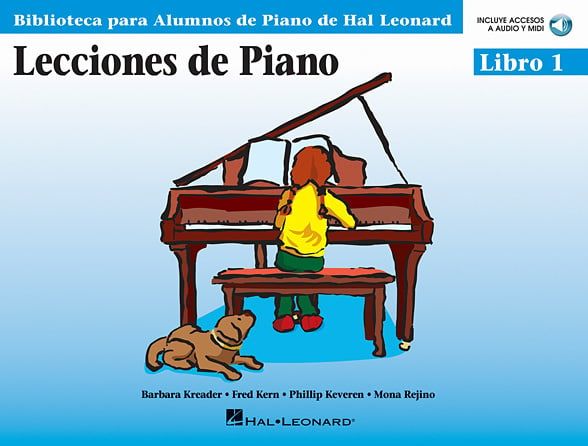 Hal Leonard Piano Lessons Book 1 - Book/CD Pack - Spanish Edition