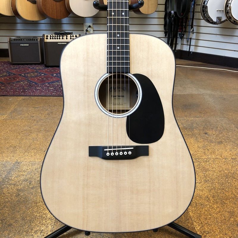 Martin D-10E Road Series Sitka Spruce/Sapele Dreadnought Acoustic-Electric Guitar w/Padded Gig Bag