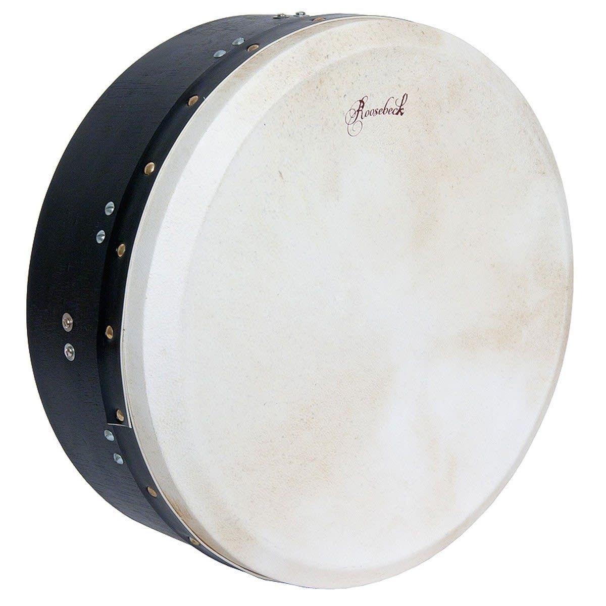 Roosebeck Bodhran 14&quot;x5&quot; Plywood Black T-Bar