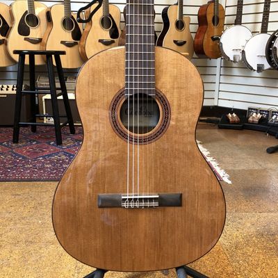 Cordoba Dolce Solid Cedar/Mahogany 7/8 Size Parlor Classical Acoustic Guitar