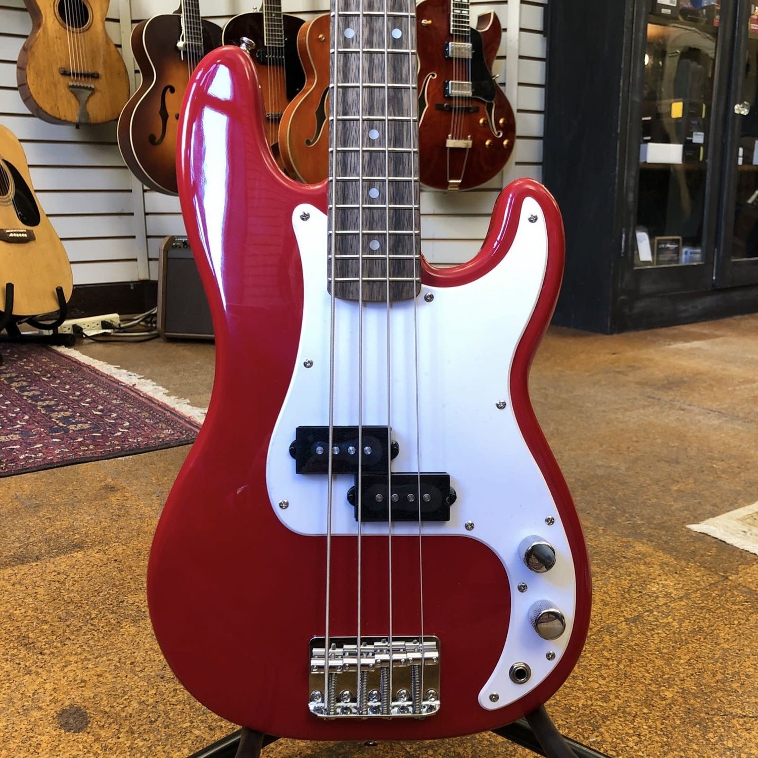 Squier Mini Precision Bass Dakota Red