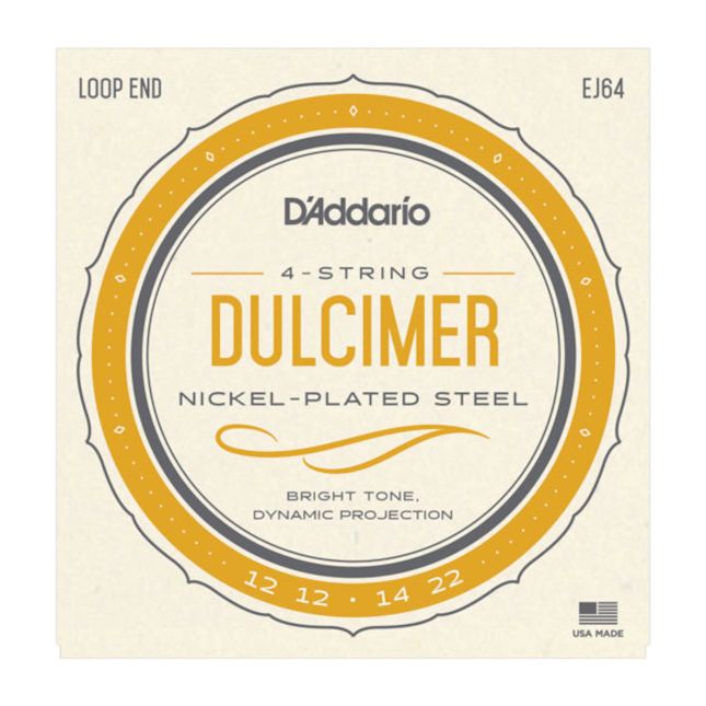 D&#39;Addario EJ64 4-String Dulcimer Strings