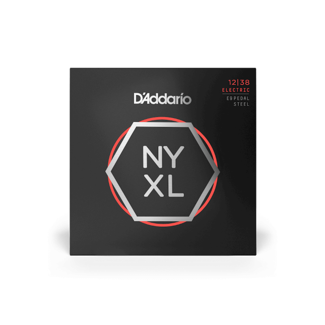 D&#39;Addario 12-38 Custom Medium E9 NYXL Pedal Steel Guitar Strings