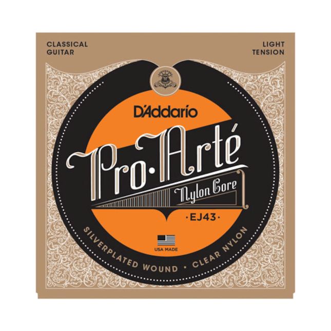 D&#39;Addario EJ43 Pro-Arte Nylon Classical Guitar Strings Light Tension