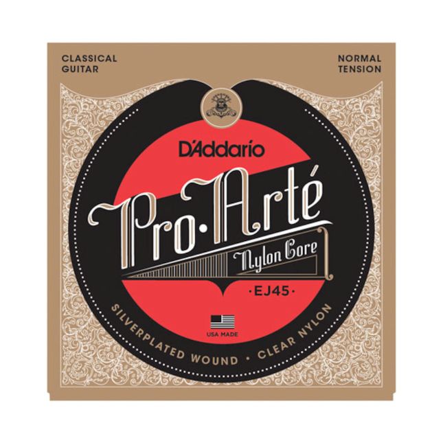 D&#39;Addario EJ45 Pro-Arte Nylon Classical Guitar Strings Normal Tension