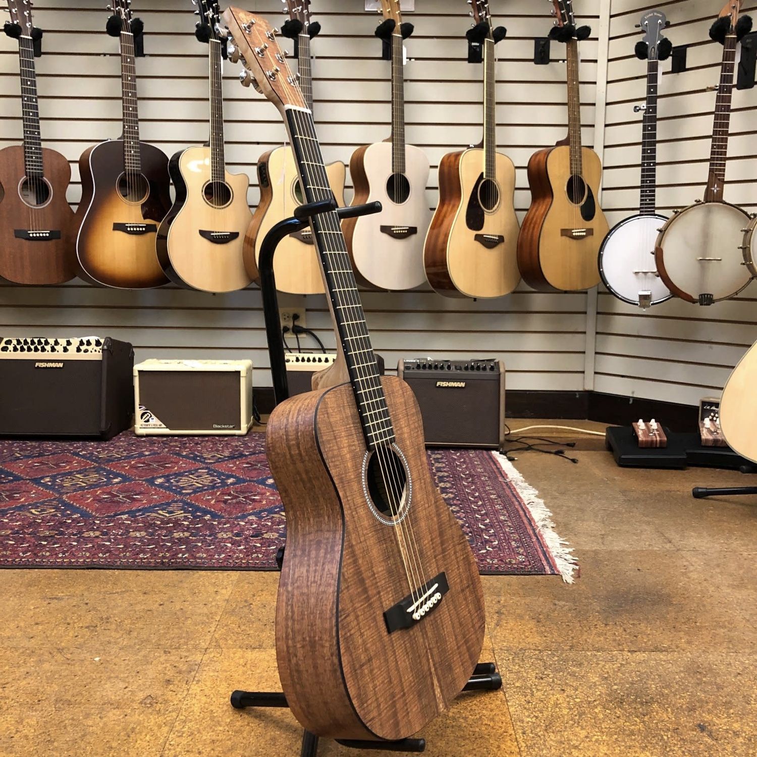 Martin LXK2 Little Martin Koa Acoustic Guitar w/Padded Gig Bag