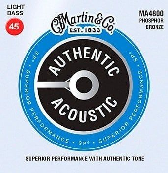 Martin MA4800 4-String SP Light Acoustic Bass Strings