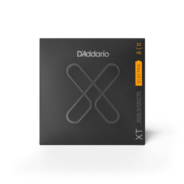 D&#39;Addario XTE1046 XT Electric Nickel Plated Steel Regular Light 10-46