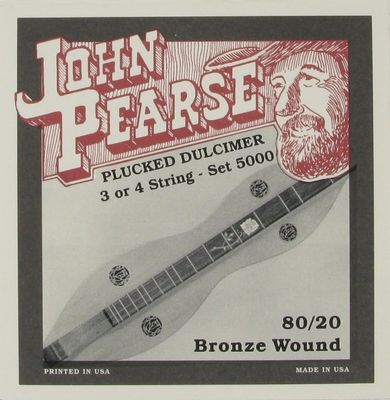 John Pearse Dulcimer Strings 80/20 Bronze Wound