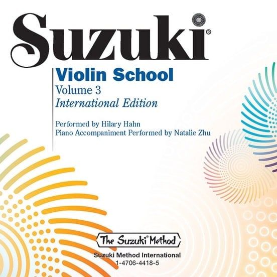 Suzuki Violin School CD Vol. 3 International Edition