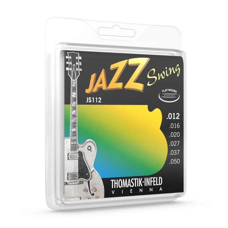 Thomastik JS112 Medium Light Flatwound Jazz Swing Electric Guitar Strings