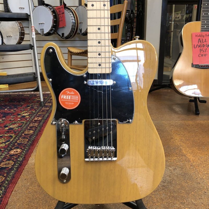 Squier Affinity Series Telecaster Left-Handed Butterscotch Blonde