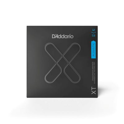D&#39;Addario XTAPB1253 XT Acoustic Phosphor Bronze Guitar Strings Light 12-53