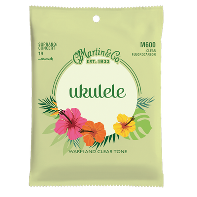 Martin Clear Fluorocarbon Soprano/Concert Ukulele Strings
