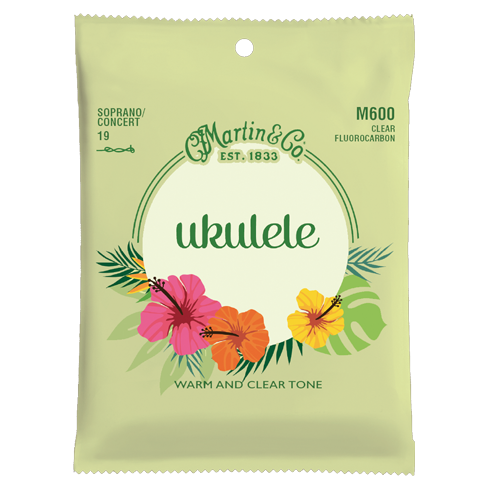Martin Clear Fluorocarbon Soprano/Concert Ukulele Strings