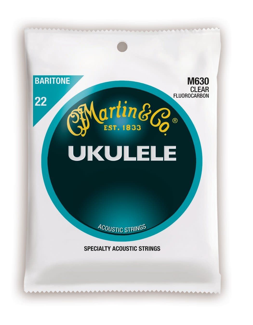 Martin Clear Fluorocarbon Baritone Ukulele Strings