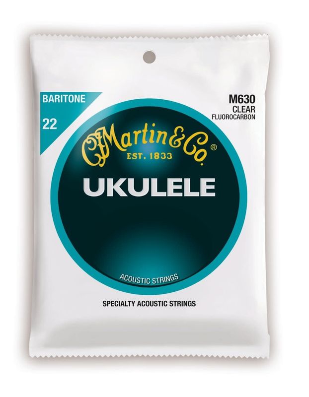 Martin Clear Fluorocarbon Baritone Ukulele Strings