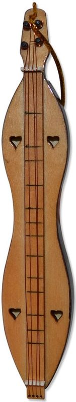 Dulcimer 5 in. Ornament