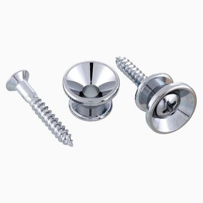 Strap Button Chrome