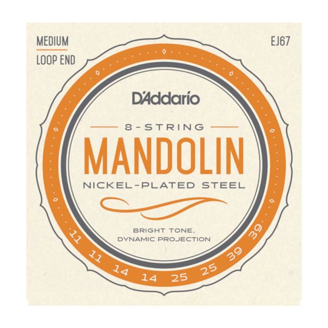 D&#39;Addario EJ67 Nickel Mandolin Strings
