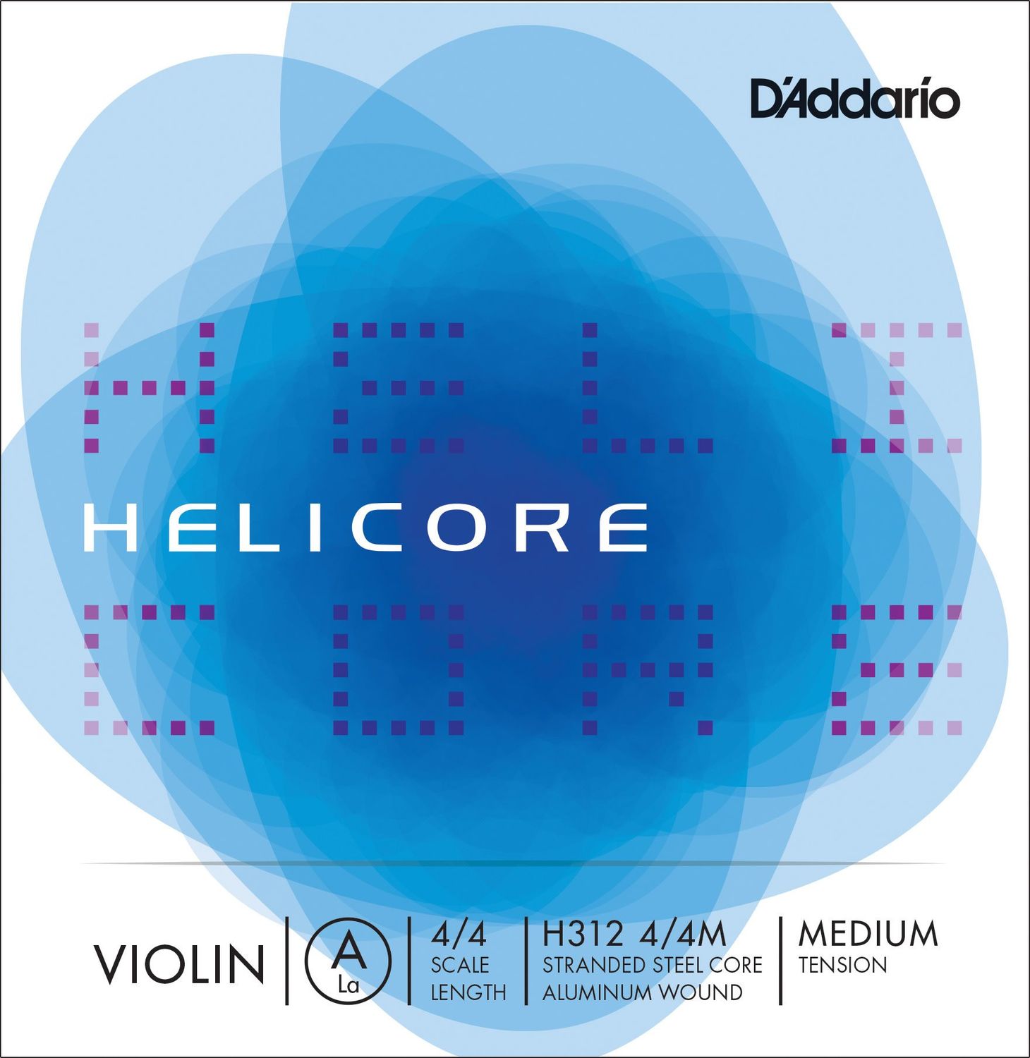 D&#39;Addario Helicore Violin A 4/4 Scale Medium Tension *Single String