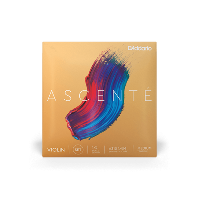 D&#39;Addario Ascente Violin String Set 1/4 Scale Medium Tension