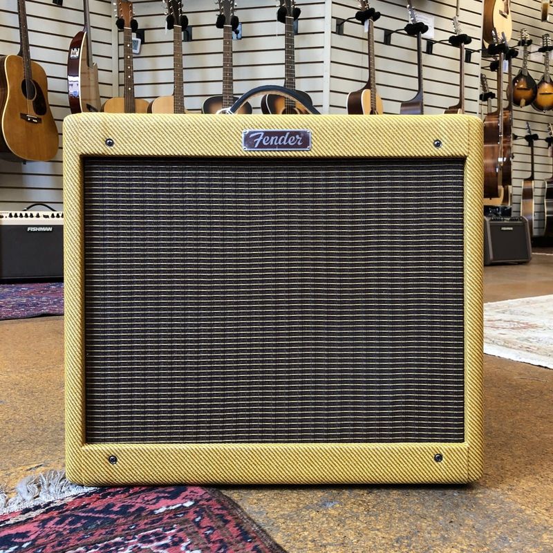 Fender Blues Junior IV 1x12&quot; 15-watt Tube Combo Amp Lacquered Tweed with Jensen C-12N Speaker