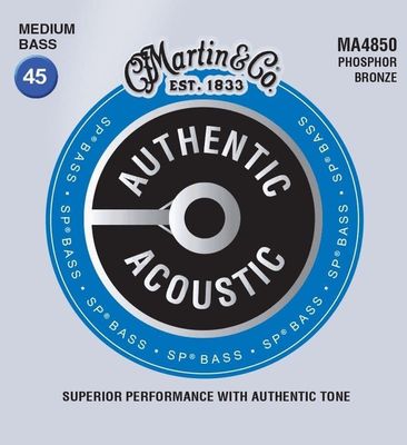 Martin MA4850 4-String SP Medium Acoustic Bass Strings