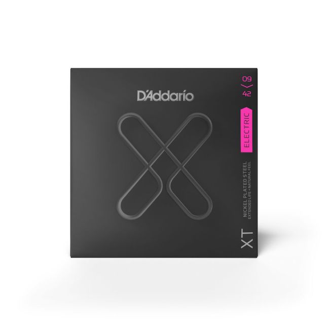 D&#39;Addario XTE0942 XT Electric Nickel Plated Steel Super Light 09-42