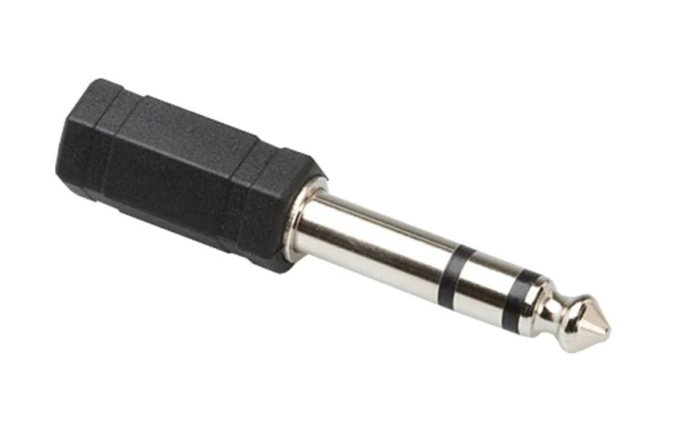 Hosa Adaptor 1/4-inch Stereo Male to 1/8-inch Stereo Female