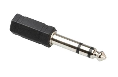 Hosa Adaptor 1/4-inch Stereo Male to 1/8-inch Stereo Female