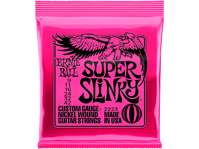 Ernie Ball Super Slinky Nickel Wound .009 to .042