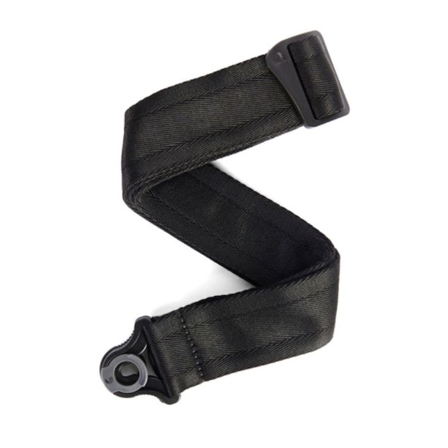 D&#39;Addario Auto Lock Guitar Strap - Black