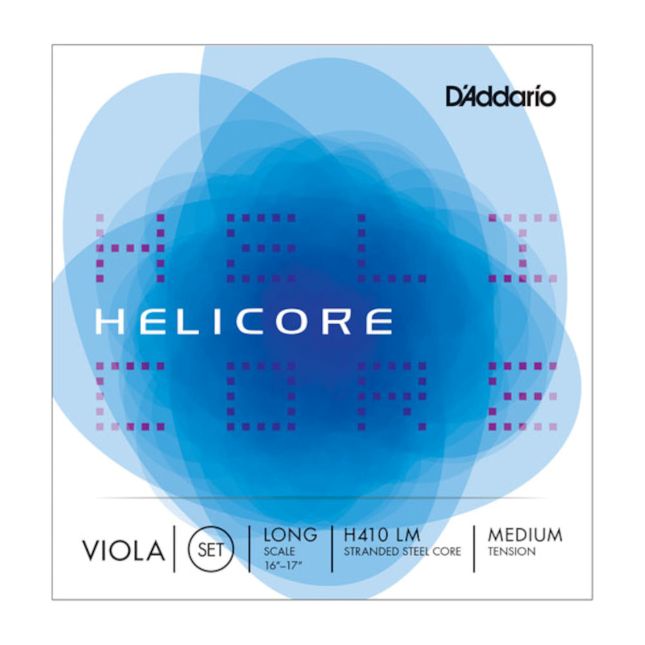 D&#39;Addario Helicore Viola String Set Long Scale Medium Tension