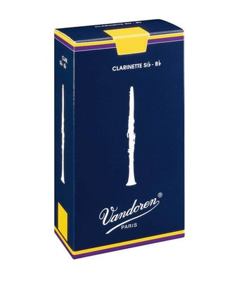 Vandoren Traditional Bb Clarinet Reed 3 - Single Reed