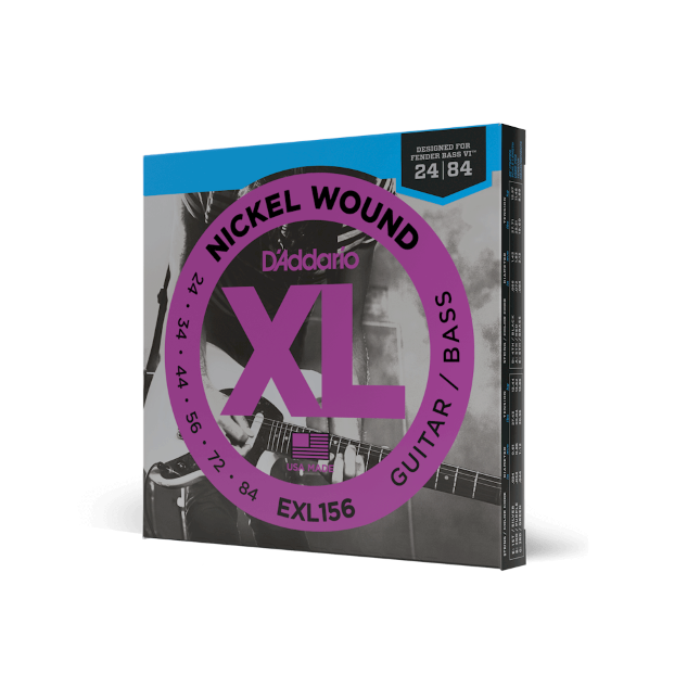 D&#39;Addario EXL156 XL Nickel Wound Bass VI Guitar Strings