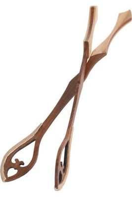 Roosebeck Dulcimer Hammers Sheesham Hearts - Leather Padded Pair
