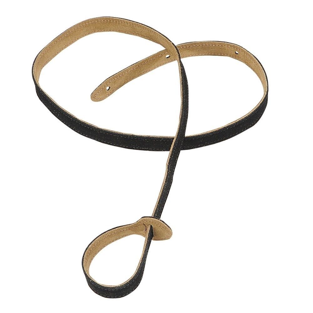 Levys Mandolin Strap Black Leather