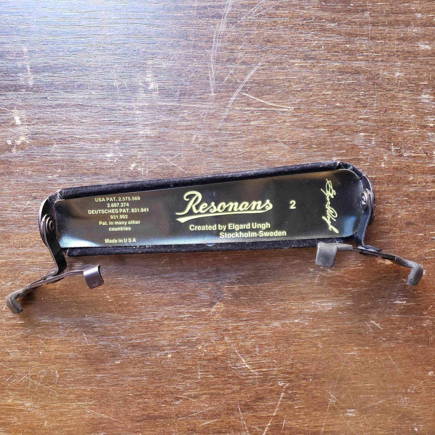 Resonans 1/2 Violin Shoulder Rest Low Profile