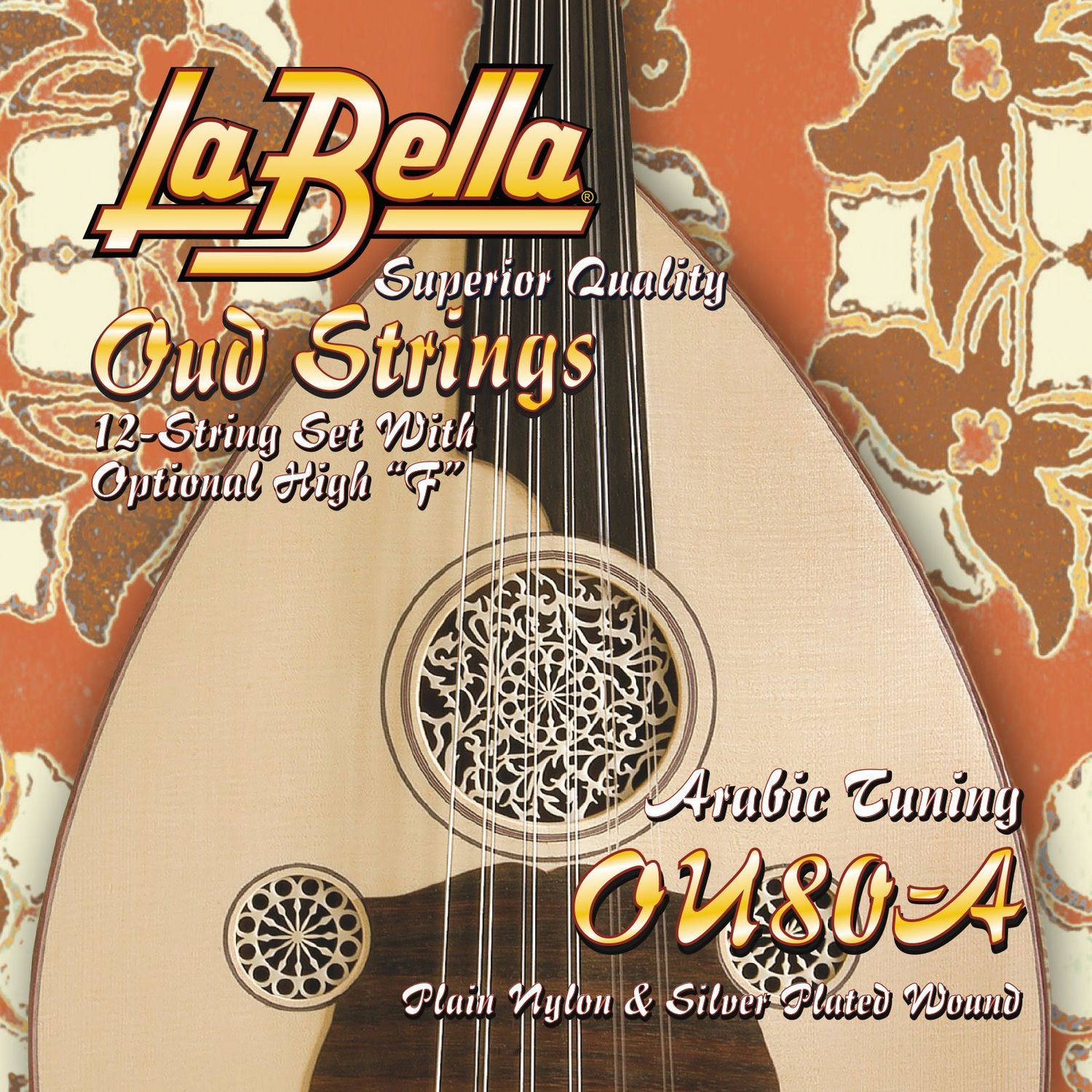 La Bella OU80 Oud Strings Arabic Tuning