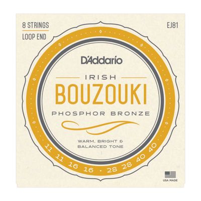 D&#39;Addario EJ81 Irish Bouzouki Strings